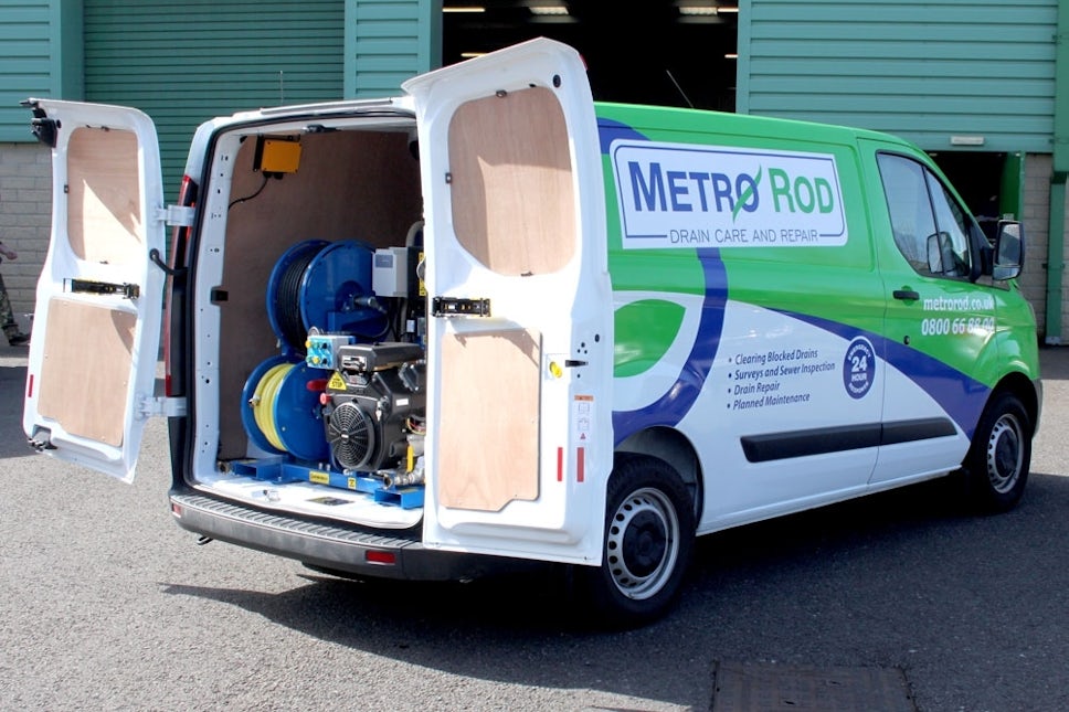 1-Series Van Pack Jetter for MetroRod