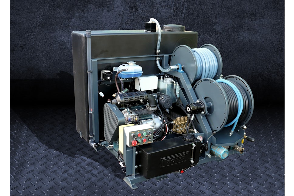 2-Series High-Pressure Drain Jetting Machine