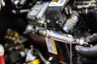 Worn Out Jetter Spark Plug