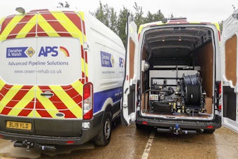 3-Series High-Pressure Drain Jetting Machine in APS Jetting Van